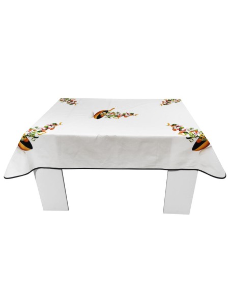 ALESSANDRO BARONCELLI TOVAGLIA IN COTONE STAMPATO - PAN