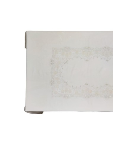 BELLAVIA TOVAGLIA 12 POSTI IN LINO CON TOVAGLIOLI