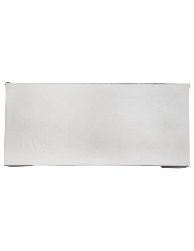 CENTRO DEL RICAMO TOVAGLIA 12 POSTI IN LINO CON...