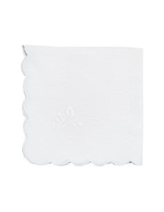 CENTRO DEL RICAMO TOVAGLIA 12 POSTI IN LINO CON TOVAGLIOLI 2