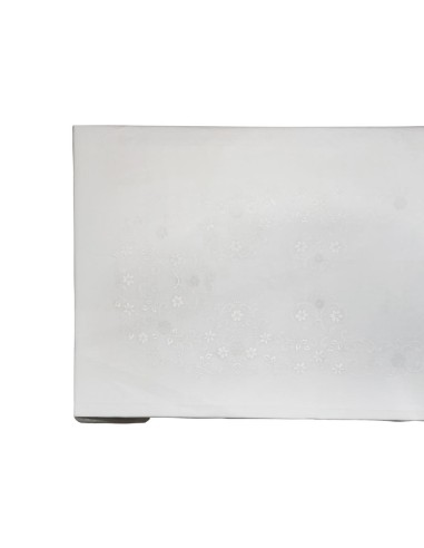 CENTRO DEL RICAMO TOVAGLIA 12 POSTI IN LINO CON...