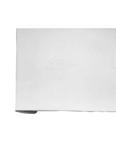 CENTRO DEL RICAMO TOVAGLIA 12 POSTI IN LINO CON...