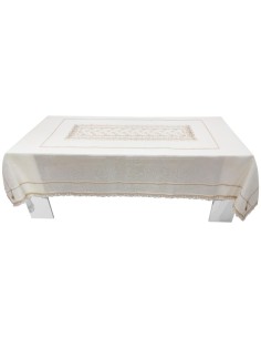 DOMUS TOVAGLIA 12 POSTI IN LINO CON TOVAGLIOLI