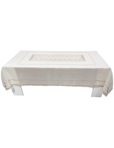 DOMUS TOVAGLIA 12 POSTI IN LINO CON TOVAGLIOLI