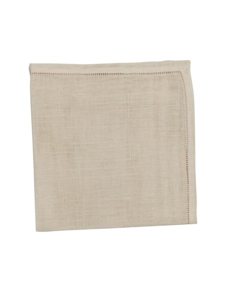 DOMUS TOVAGLIA 12 POSTI IN LINO CON TOVAGLIOLI