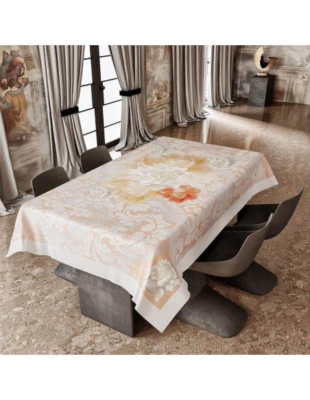 EMILY TOVAGLIA RETTANGOLARE STAMPATA - GARDENIE