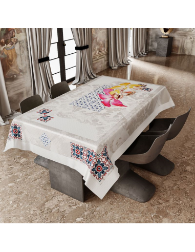 EMILY TOVAGLIA 12 POSTI RETTANGOLARE STAMPATA -...