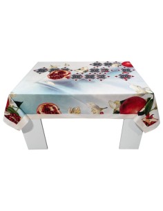 EMILY TOVAGLIA RETTANGOLARE STAMPATA - MELOGRANI