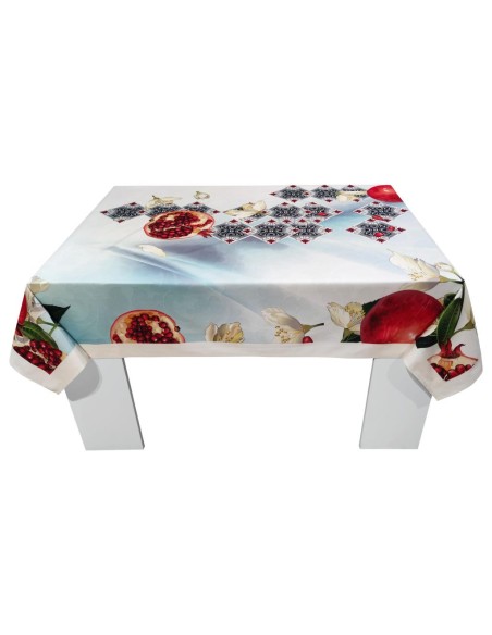 EMILY TOVAGLIA RETTANGOLARE STAMPATA - MELOGRANI