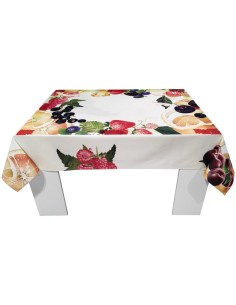 EMILY TOVAGLIA RETTANGOLARE STAMPATA - CALEIDOS