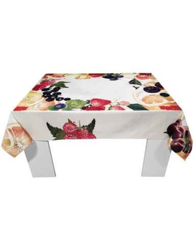 EMILY TOVAGLIA RETTANGOLARE STAMPATA - CALEIDOS