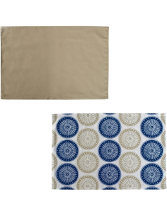EVVIVA SET 2 TOVAGLIETTE AMERICANE 33,5X48 CM 2