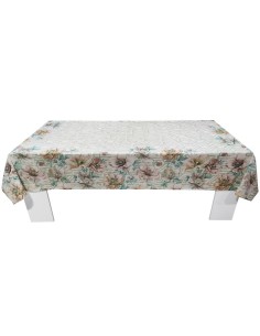 G.P. TOVAGLIA RETTANGOLARE 12 POSTI IN COTONE STAMPATO - C21