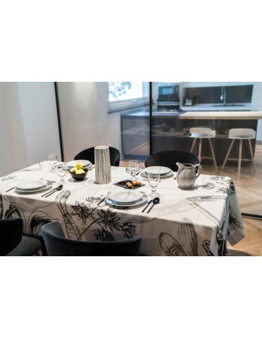 NAPKING TOVAGLIA RETTANGOLARE 12 POSTI IN LINO...