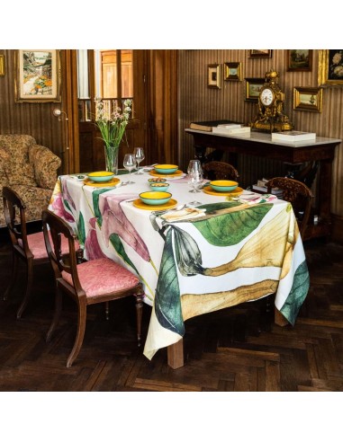 NAPKING TOVAGLIA RETTANGOLARE 12 POSTI IN LINO...