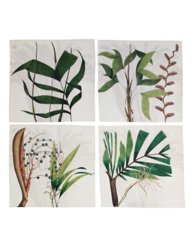 NAPKING TOVAGLIA QUADRATA 8 POSTI IN LINO E...