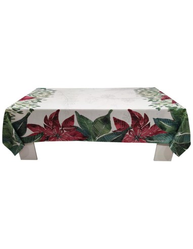 NAPKING TOVAGLIA NATALIZIA STAMPATA IN LINO -...