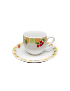 TOGNANA SET 6 TAZZE CAFFÉ 100 ML - CAPRI BERRIES 2
