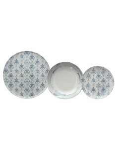 TOGNANA SERVIZIO PIATTI 18 PEZZI - SEASIDE MAIOLICA 2