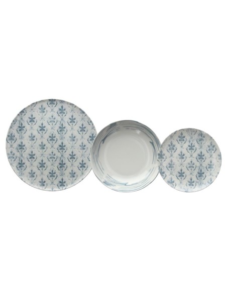 TOGNANA SERVIZIO PIATTI 18 PEZZI - SEASIDE MAIOLICA