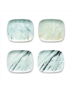 GUZZINI SET 4 PIATTI CARRARA - MY FUSION