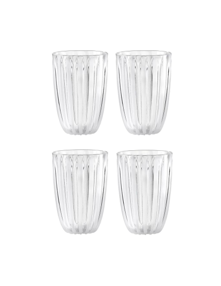 GUZZINI SET 4 BICCHIERI BIBBITA 47 CL - DOLCEVITA