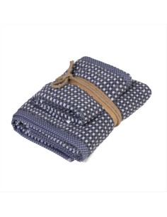 FAZZINI SET 2 ASCIUGAMANI IN SPUGNA 100% COTONE - SQUARE