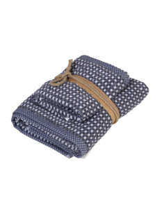 FAZZINI SET 2 ASCIUGAMANI IN SPUGNA 100% COTONE - SQUARE 2