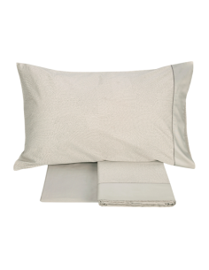 FAZZINI COMPLETO LENZUOLA 2 PIAZZE IN RASO - SASHIKO 2