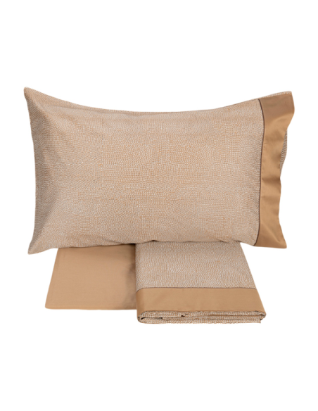 FAZZINI COMPLETO LENZUOLA 2 PIAZZE IN RASO - SASHIKO