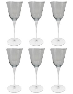 FEELING SET 6 CALICI VINO 25 CL - PANTELLERIA