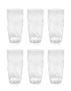 INFINITY SET 6 BICCHIERI LIQUORE 7 CL - WAVES