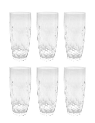 INFINITY SET 6 BICCHIERI LIQUORE 7 CL - WAVES