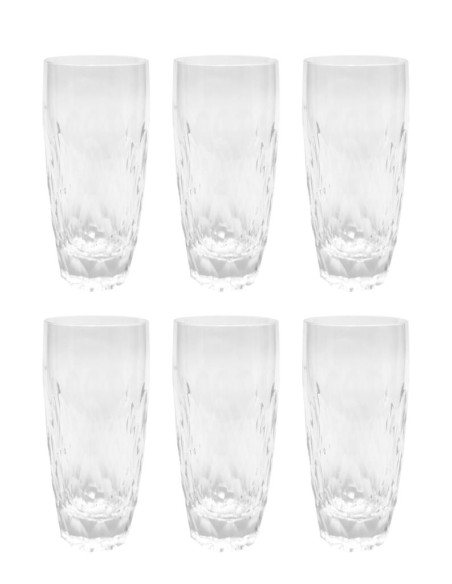 INFINITY SET 6 BICCHIERI LIQUORE 7 CL - WAVES