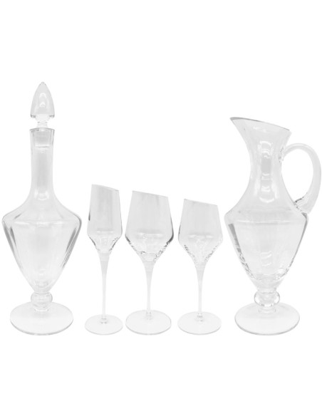 LA REINE SERVIZIO CALICI 38 PEZZI - CONTESSA OTTICO MADRID