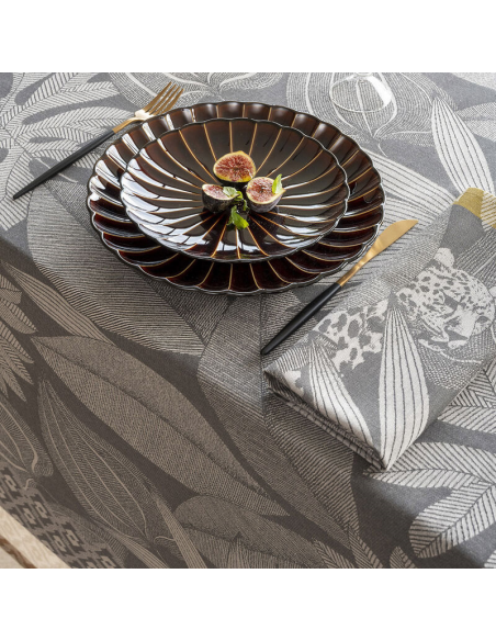 LE JACQUARD FRANCAIS COPRITAVOLA IN FIANDRA - NATURE SAUVAGE