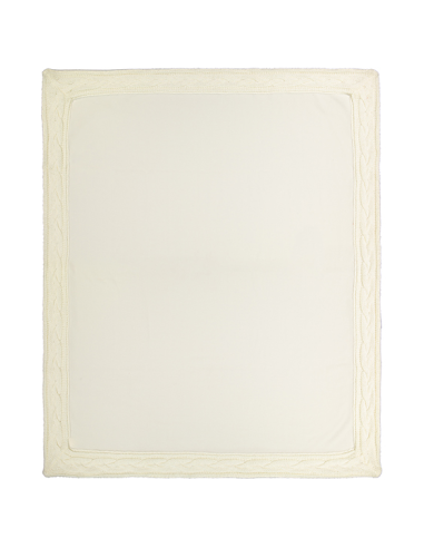 MARYPLAID COPERTA PLAID 130 X 160 CM - TRECCIA