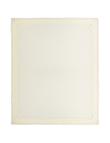 MARYPLAID COPERTA PLAID 130 X 160 CM - TRECCIA