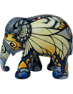 ELEPHANT PARADE STATUETTA ELEFANTE 10 CM  - BUTTERFLY EFFECT