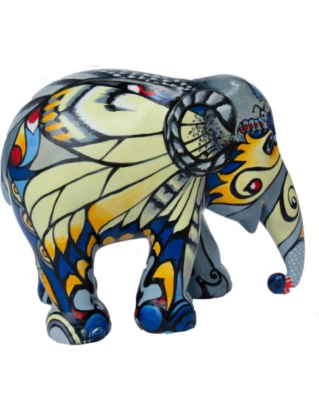 ELEPHANT PARADE STATUETTA ELEFANTE 10 CM  - BUTTERFLY EFFECT