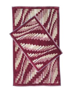 CARRARA SET 2 ASCIUGAMANI IN SPUGNA DI COTONE - BOWERY 2