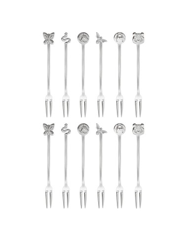 SAMBONET SET 12 FORCHETTINE APERITIVO - PARTY...