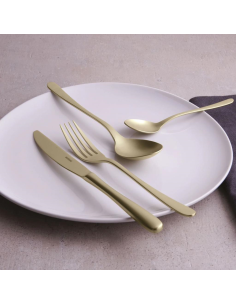 SAMBONET SERVIZIO POSATE 24 PEZZI - TASTE ANTIQUE PVD 2