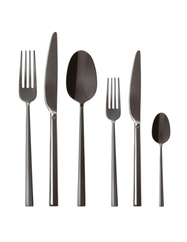 SAMBONET SERVIZIO POSATE 36 PEZZI - ROCK PVD