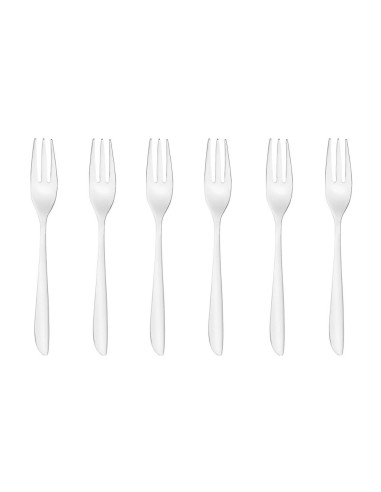 SAMBONET SET 6 FORCHETTE DESSERT - LEAF