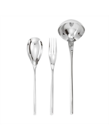 SAMBONET SET 3 POSATE A SERVIRE - BAMBOO