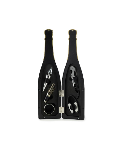 EVVIVA SET VINO 5 PZ BOTTIGLIA CHAMPAGNE 33 CM