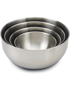 JOSEPH JOSEPH SET 4 CIOTOLE CON COPERCHIO IN ACCIAIO INOX...