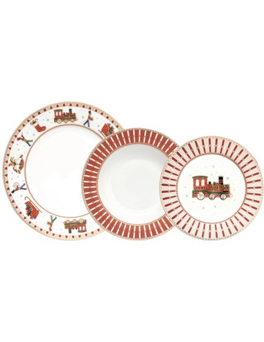 EASY LIFE SERVIZIO NATALIZIO 18 PEZZI - POLAR...