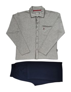 JAMAS PIGIAMA UOMO APERTO MANICA LUNGA E PANTALONE LUNGO